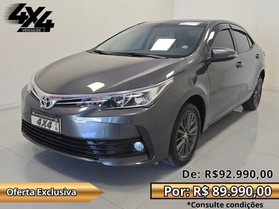 TOYOTA COROLLA 1.8 GLI UPPER 16V FLEX 4P AUTOMÁTICO